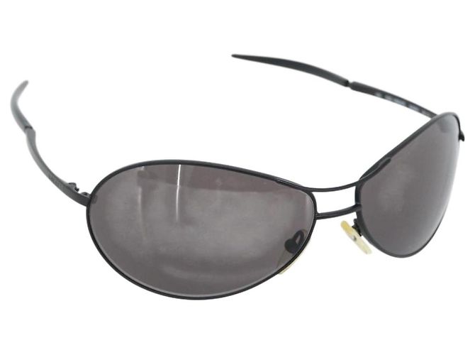 Gafas de sol GUCCI Plástico Negro Auth bs36623
