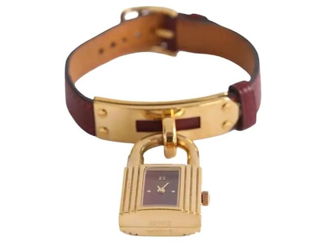 Hermès Kelly Bordeaux Watch Kelly bordeaux Dark red 