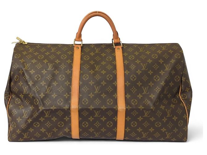 Louis Vuitton Keepall Monogram Canvas 60 Marron