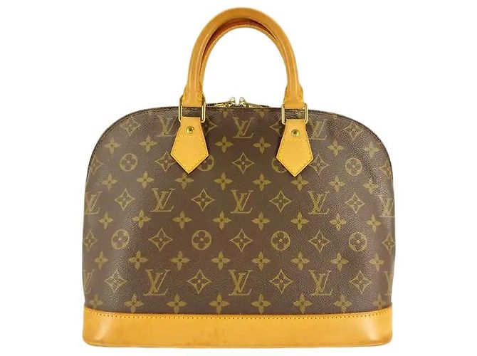 Louis Vuitton Alma Voyage Monogram Canvas MM Marron