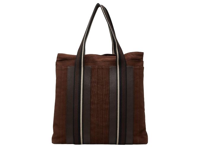 Hermès Sac cabas Hermes Troca Vertical Marron