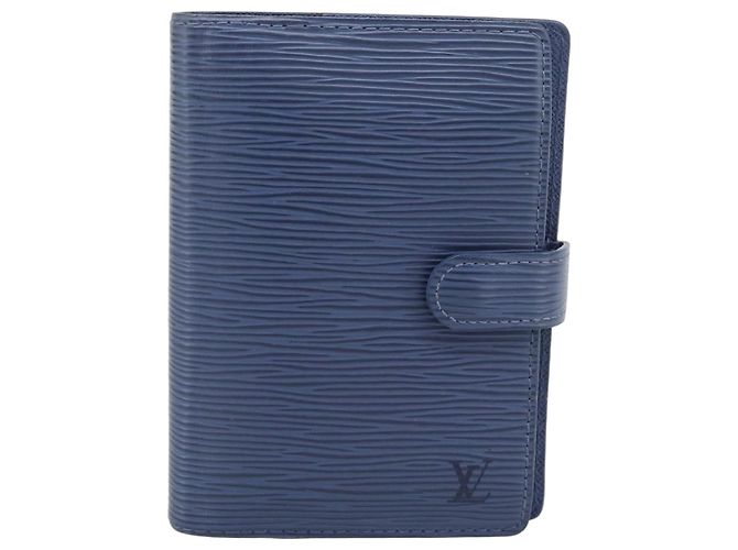 Funda de Agenda Louis Vuitton Epi PM Azul