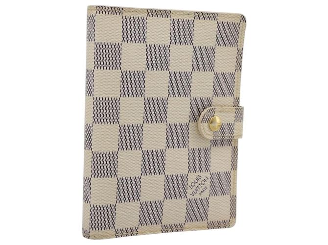 Capa de Agenda Louis Vuitton Damier PM Bege