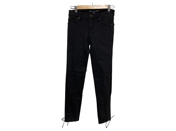 Ralph Lauren Black Label Jeanshose Schwarz