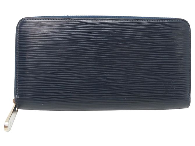 Louis Vuitton Zippy Wallet in Navy Navy blue