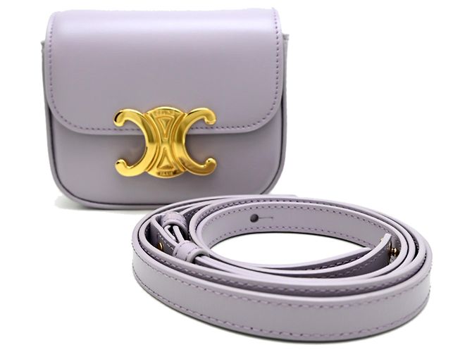 Céline Bolso de hombro para mujer Celine Mini Claude Triomphe