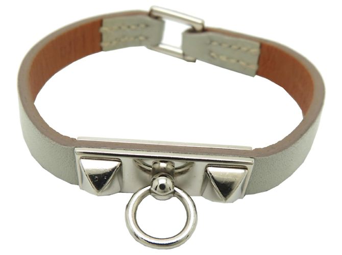 Hermès Pulseira charm Micro Rivale Hermes Marrom