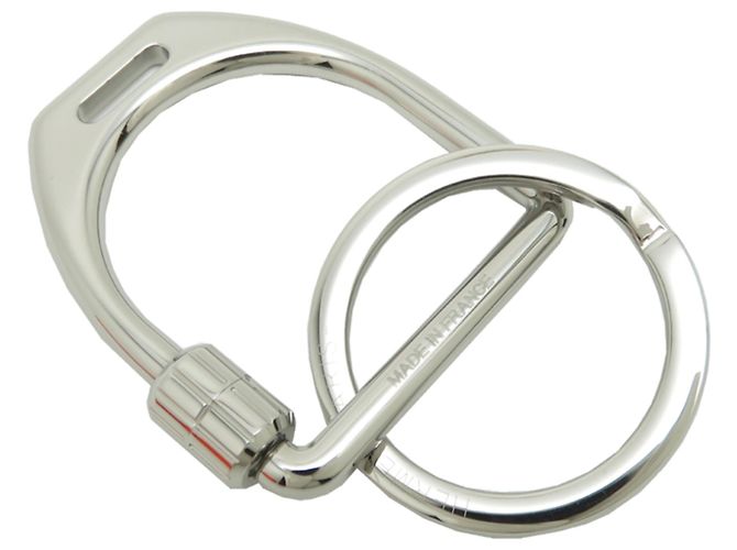 Portachiavi Hermès Etria Argento Metallo