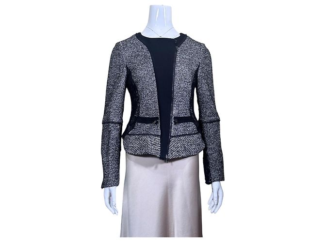 Dorothée Schumacher Patch Jacket Dorothee Schumacher Schwarz Weiß