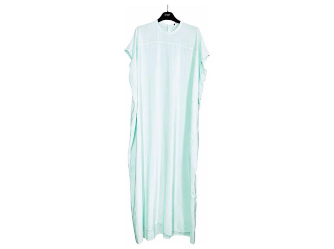 Hellgrünes Seidenkleid Sofie D'Hoore