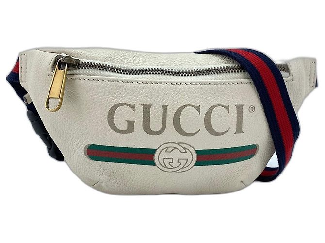Borsa a tracolla Gucci in pelle bianca Bianco