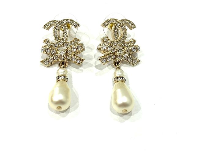 Pendientes Chanel Coco Mark Ribbon
