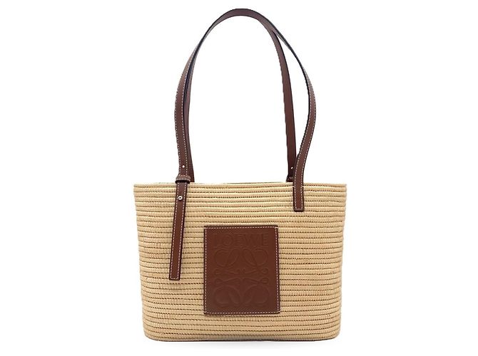 Sac cabas Loewe Square Basket Beige