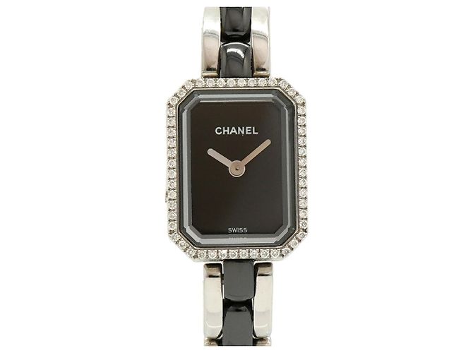 Chanel Première Damenuhr mit Diamantfassung