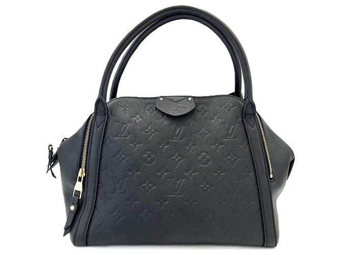 Borsa Louis Vuitton Monogram Empreinte Mare MM Nero