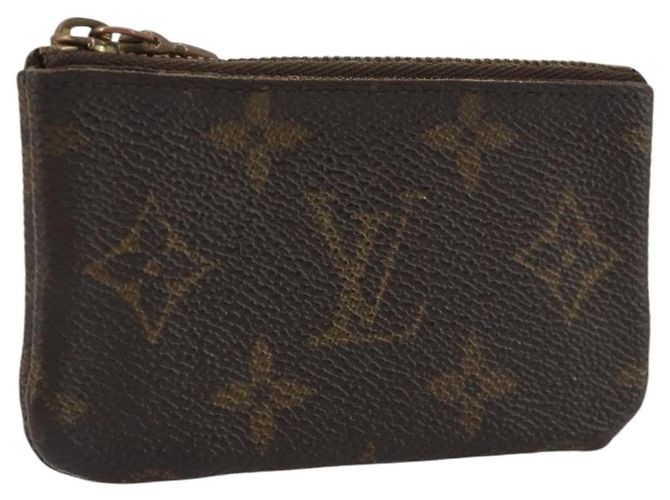 LOUIS VUITTON Monogram Pochette Cles Portafoglio M62650 LV Auth 191978 Monogramma