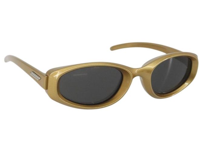 Occhiali da sole BOTTEGA VENETA Plastica Gold Auth BA14134M D'oro