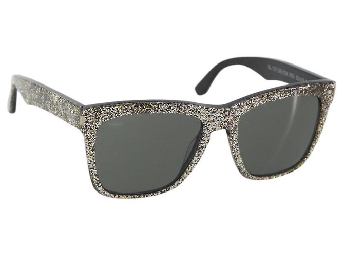 Gafas de sol SAINT LAURENT de plástico Negro Auth bs36603