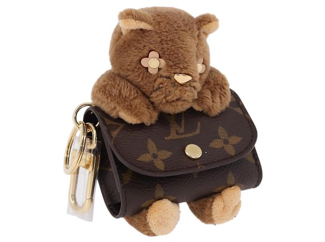 LOUIS VUITTON Monogram LV Cute Charm M01561 LV Auth 195164SAM Monogramma