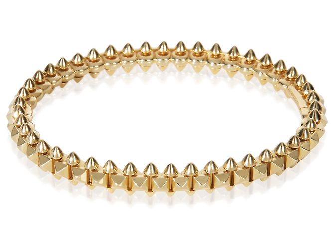 Love Pulsera Clash de Cartier, modelo medio en oro amarillo