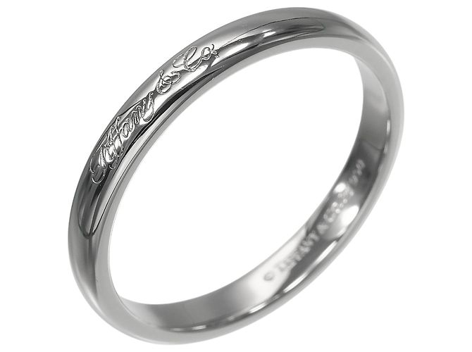Anello Notes Lucida Tiffany & Co. in Platino 950