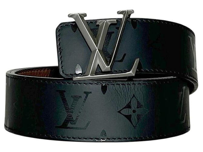 Louis Vuitton Leather Belt Black