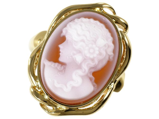 Autre Marque 18K Gelbgold-Ring Golden