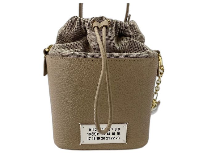 Maison Martin Margiela Borsa a mano beige Maison Margiela