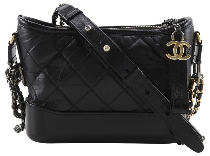 Borsa a tracolla Chanel Gabriel Hobo Small Nero