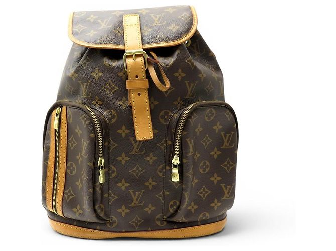LOUIS VUITTON BOSPHORE M40107 MONOGRAM CANVAS BACKPACK Brown
