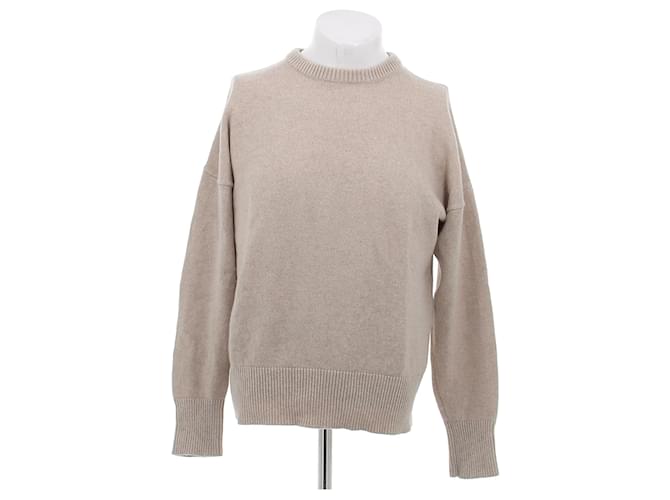 Autre Marque Beiger Kaschmirpullover 