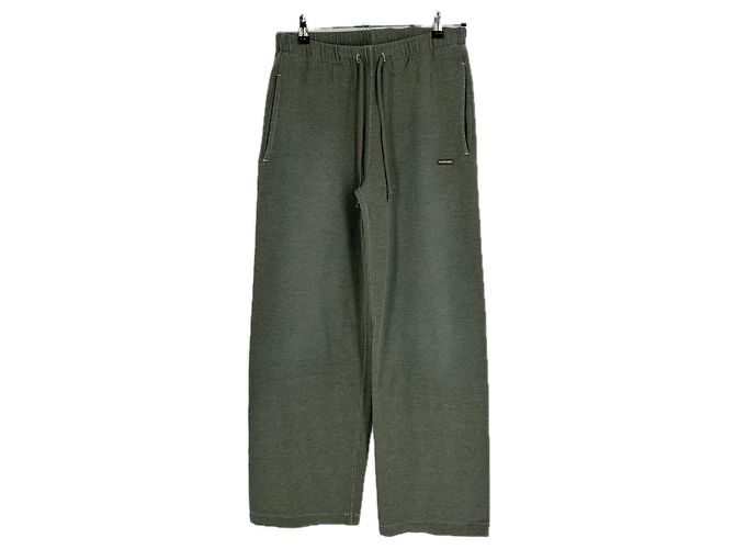 Autre Marque Pantalones de jogging MADHAPPY caqui algodón S Verde