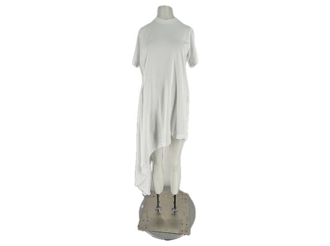 Autre Marque T-shirt blanc asymétrique IGARI