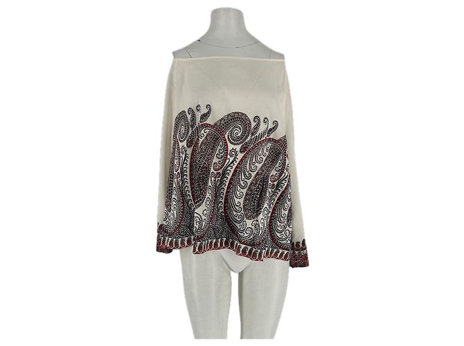 Autre Marque Top de gola barco Cassia Bege