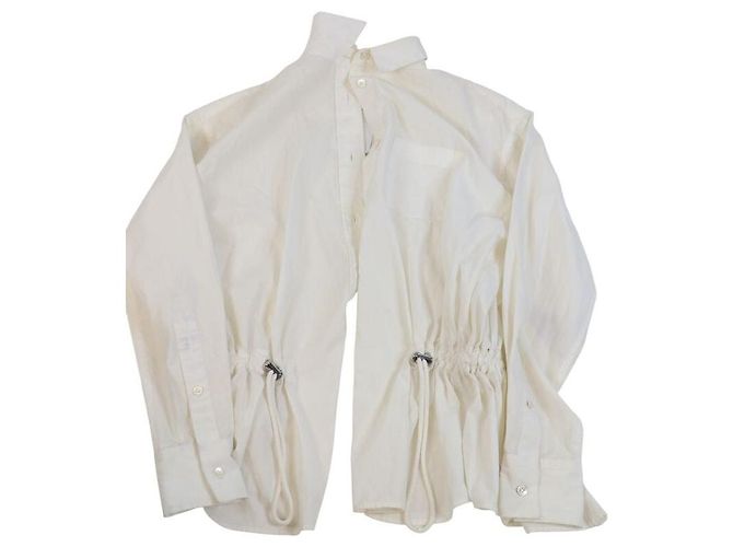 Top de algodón Sacai luck Cream - talla One size