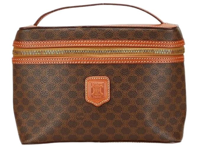 16 Céline Bolsa Celine Brown Macadam Marrom