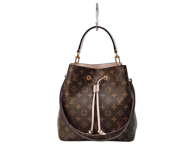 Bucket Louis Vuitton Borsa a secchiello in tela Monogram Marrone