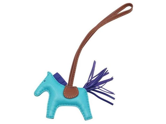 Hermès Charm per borsa PM Blue Rodeo