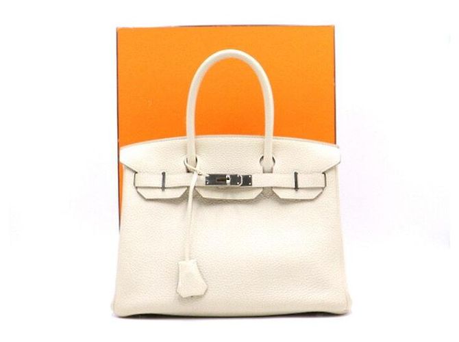 Hermès Sac Cabas Birkin Blanc