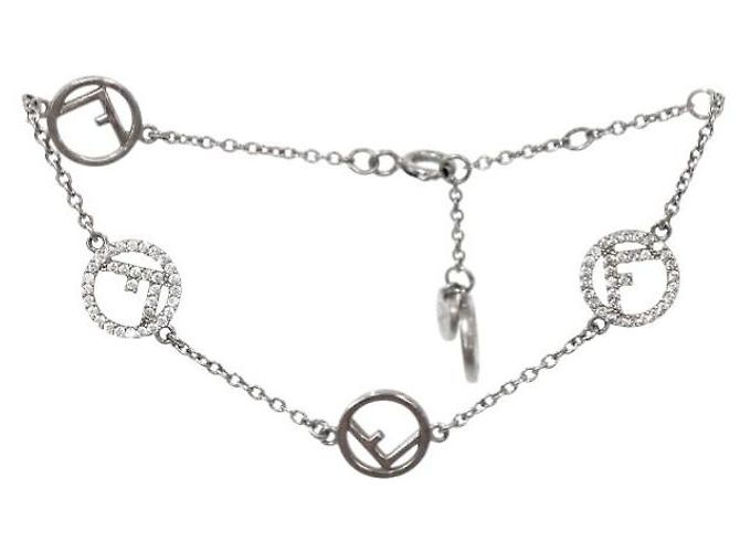 Fendi Bracciale Multi Argento 
