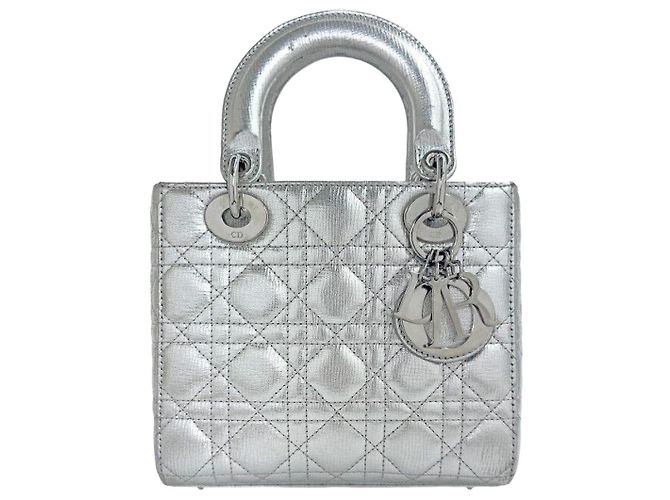 Dior Lady Small Silber LBOYMHOU