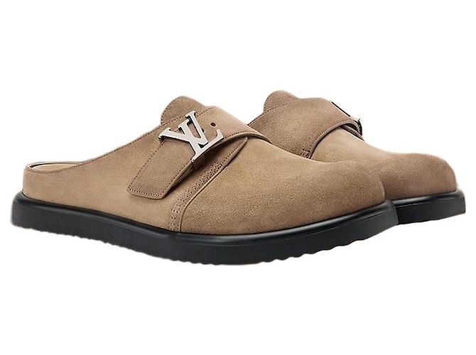 Louis Vuitton Easy Mule Beige Brown