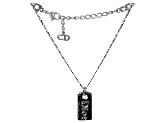 Dior Plattenarmband Silber