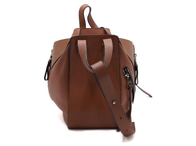 Loewe Borsa Tote e Borsa a Spalla a Tracolla Hammock Small Tan Marrone