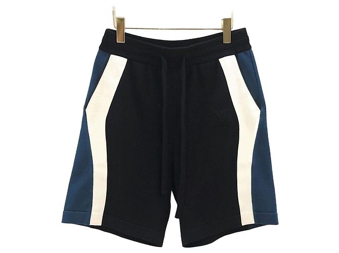 Louis Vuitton Short de malha com logótipo LV Multicor