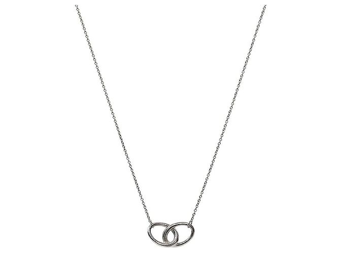 Tiffany & Co Collana Double Loop in Argento