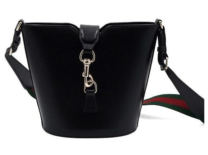 Gucci Mini borsa a secchiello a tracolla e crossbody Nero