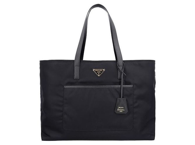 Tote Prada Grand cabas Reedition Nylon Triangle Logo