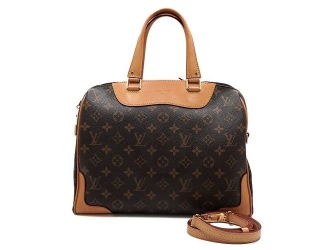 Louis Vuitton Bolso Tote y Bolso de Hombro Monogram Canvas Retro NM Multicolor