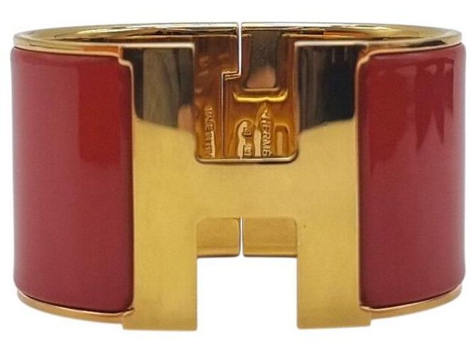 Hermès Pulsera ClickClack Roja
